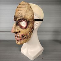 Vente chaude Halloween Horreur Grande Bouche Masque Avec Ongles Moche Réaliste Halloween Latex Masque Secret Room Escape