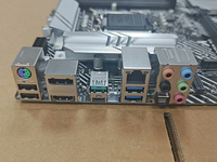 Motherboard untuk PRIME Z590-V ATX LGA1200 CPU Intel Generasi ke-10/11 PCIe4.0 4 DDR4 Type-C DP M.2 128GB GAMING Desktop