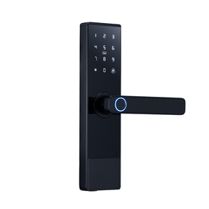 Serrure de <span class=keywords><strong>porte</strong></span> intelligente EBKN <span class=keywords><strong>à</strong></span> <span class=keywords><strong>entrée</strong></span> sans clé Tuya, empreinte digitale, carte, <span class=keywords><strong>code</strong></span>, carte mémoire, prise en charge cloud via Wi-Fi, pour portes en bois/acier - Product Image 5