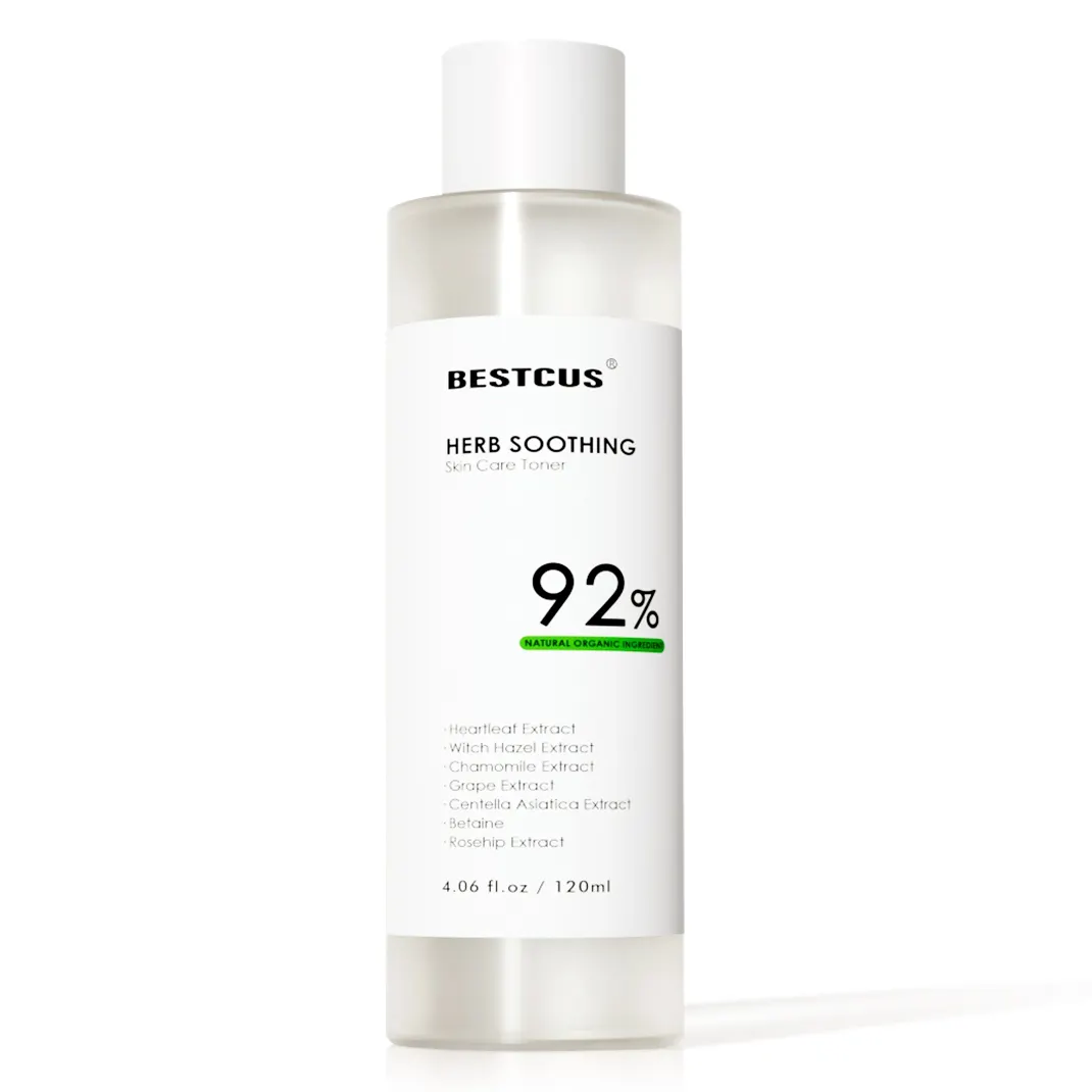 Nuevo OEM Skin Toner 120ml / 4 Fl. oz Heartleaf Smooth Toner Reduce la incomodidad Reparación Barrera Hidratante Calmante Face Toner