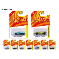 MAZZEO GIOCATTOLI Coche de Metal Fundido a Presión, Modelo a Escala 1:64, Colección de Juguetes para Niños de 5 a 7 Años