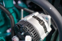 Groupe électrogène diesel robuste compatible 100 kW 120 kW 150 kW, puissance primaire ouverte, installation industrielle, groupe électrogène diesel silencieux ATS