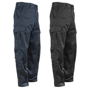 Hunting <strong>Pants</strong> Tactical Uniform Black Combat Ryno Gear EMS Poly/Cotton <strong>Pants</strong> Tactics - Product Image 1