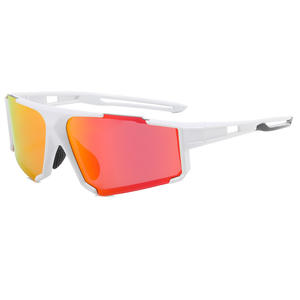 Gafas de Sol Deportivas Polarizadas para Hombre, Montura Completa de TPE, Lentes de PC Rojas, Protección UV400, para Ciclismo, Pesca, Conducción y Actividades al Aire Libre, Suministro de Fábrica - Product Image 5