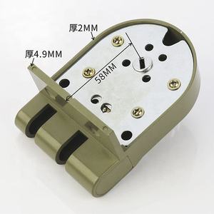 मेक्सिको SL-568b deadbolt जिमी सबूत विरोधी चोरी रात कुंडी सुरक्षा रिम दरवाजा ताला सिलेंडर - Product Image 3