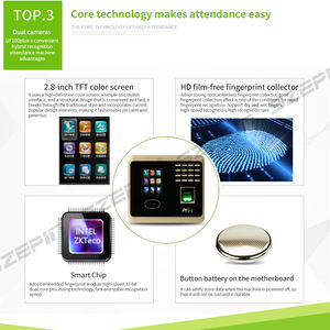 ZK Teco UF100PLUS-S temps de présence système biométrique empreinte digitale Scanner temps de présence Machine horloge empreinte digitale - Product Image 5