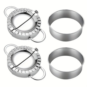 Ensemble coupe-biscuits en acier inoxydable presse à pâtes Kit de fixation <span class=keywords><strong>pour</strong></span> cuisine fabricant de raviolis <span class=keywords><strong>moule</strong></span> outil <span class=keywords><strong>ravioli</strong></span> jeu de timbres ensemble de roues de pâtisserie - Product Image 5