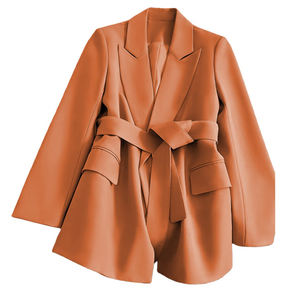 Giacca Da Donna Con Lacci Nuovo Design Primaverile 2026 <span class=keywords><strong>Stile</strong></span> Coreano Abbigliamento Casual Elegante - Product Image 6