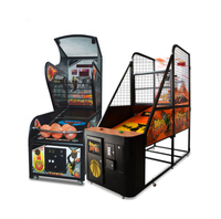 Utilisation exclusive des jeux de ballon pour les centres commerciaux, centre d'arcade ludique, équipement de basket-ball, machines de jeu de basket-ball