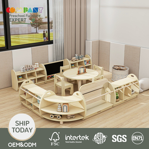 Meuble de tri Montessori professionnel en bois pour la chambre d'éveil, la crèche et la garderie - Product Image 2