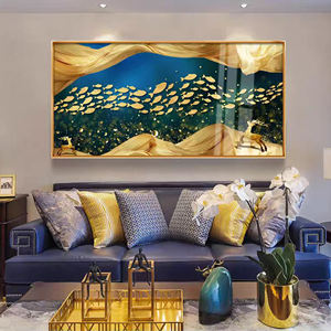 لوحات زيتية صديقة للبيئة بتصميم صيني فاخر وبسيط، لوحات فنية قماشية للأريكة، مناسبة لديكور غرفة المعيشة وغرفة الطعام وجدران الخلفية - Product Image 5