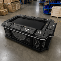 Vente directe usine – Machine de jeu d'arcade Ocean King pour 8 à 10 joueurs, avec cabinet métallique, fonctionnant à pièces, jeu de compétences