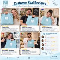 Sac en plastique personnalisé imprimé avec poignée découpée et soufflet latéral en PE, avec logo, pour emballage cadeau et commercial de détail