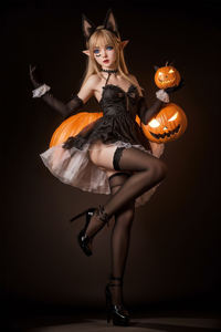 EU에서 배송되는 풀사이즈 섹시 실리콘 TPE 가슴 여성 몸체, 남성용 자위 섹스토이, 엘프 귀가 있는 러브 섹스돌 - Product Image 5