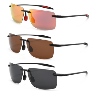 Gafas de <span class=keywords><strong>Sol</strong></span> Ligeras con Protección UV400 Polarizadas y Montura TR90 Sin Marco, Novedad 2026 - Product Image 1