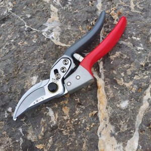 Sécateur bypass Hisaichiro 826B, lame en acier inoxydable, poignée rouge, pour cueillir les fruits, diamètre de coupe 10-20 mm - Product Image 2