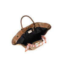 Sac fourre-tout ailé en cuir véritable fait main de luxe, style minimaliste et discret, grande capacité, pour femme