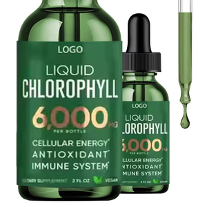 Suplemento de clorofila líquida vegana para el cuidado de la salud, potenciador del sistema inmunológico, gotas líquidas de clorofila - Product Image 1