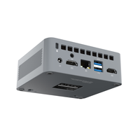 Nuevo Modelo Intel Alder-lake N150 Barebone Mini PC DDR4 M.2 NVMe SATA SSD Mini PC Personalizable para Oficina y Escuela