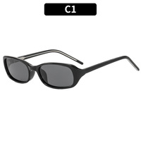 Lunettes de soleil carrées rétro TR90, protection UV400, simples et polyvalentes, pour femmes, pour un look sans maquillage