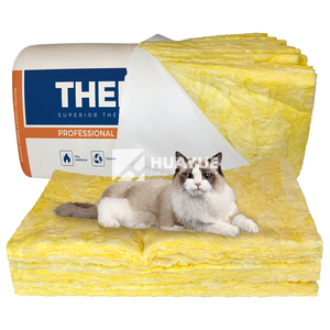 Miễn phí Mẫu R30 R38 sợi thủy tinh len Batt tường/gác mái vật liệu cách nhiệt cho khu dân cư xây dựng - Product Image 6