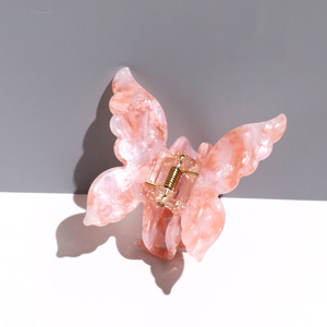 Pinzas de Pelo Grandes con Diseño de Mariposa XinMei, Accesorios para el Cabello, Pinza de Pelo con Estampado Personalizado, Pinza de Acetato para el Cabello, Pinzas para el Cabello para Mujeres - Product Image 3