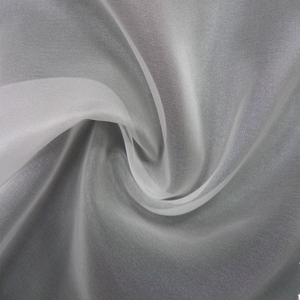 Tissu en organza respirant en polyester très léger, transparent, pour robes de mariée, jupes et vêtements pour filles - Product Image 1