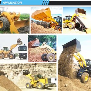 Youli đa chức năng nhỏ loader máy kéo máy xúc phía trước 2 tấn máy xây dựng Mini phía trước bánh xe tải - Product Image 5