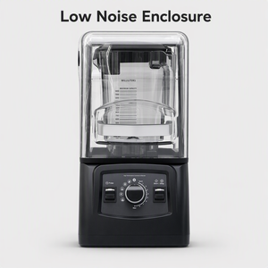 Liquidificador Comercial Silencioso e à Prova de Ruído, Processador de Alimentos de Alta Potência 2200W, Recipiente Livre de BPA, Modo Turbo, Aço Inoxidável para Cozinha - Product Image 4