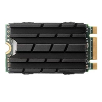 Радиатор для твердотельного накопителя, охлаждающая накладка для M.2 SSD, термопаста, радиатор для M.2 2242 SSD