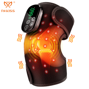 PAKISS 660nm 850nm Red <b>Light</b> Therapy Knee Massager with Adjustable Red <b>Light</b> Modes and <b>Smart</b> Timer - Product Image 1