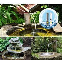 Pompe à eau éolienne solaire inverseur pompe à eau turbine en acier inoxydable pompe à eau submersible intelligente fontaine