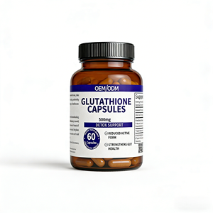 L-Glutathion 500mg Vitamine <span class=keywords><strong>Capsules</strong></span> - Natuurlijke Detox & Darmgezondheid Ondersteuning - 60 stuks Actieve Gereduceerde Formule OEM 2 <span class=keywords><strong>Capsules</strong></span> Dagelijks - Product Image 1
