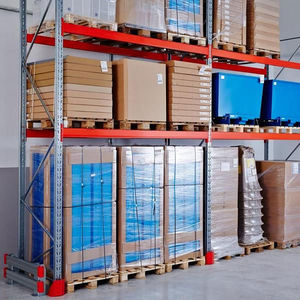 Heavy-Duty 2500KGS <strong>Large</strong> Capacity Warehouse Storage Pallet Rack <strong>Shelving</strong> <strong>Unit</strong> Each Layer - Product Image 4