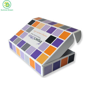 邮件盒制造商定制邮件盒，带定制标志印刷耐用服装包装盒，用于帽子 - Product Image 3