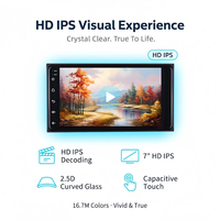 Lodark UIS 7870 Android Radio Stéréo 256 Go 7 Pouces Écran QLED Universel Lecteur DVD Carplay 4g WIFI Multimédia Navigation GPS