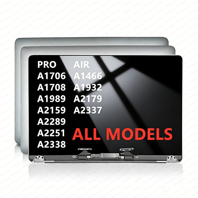 For MacBook Air Pro A1706 A3186 A1989 A2159 A3114 A2251 A1932 A2179 A2337 A2338 A2485 A3113 Full LED LCD Screen Display Assembly