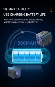 Xách Tay Mini Máy Ảnh 2MP Dễ Dàng Cài Đặt Có Thể Điều Chỉnh Khung Tầm Nhìn Ban Đêm Giám Sát Máy Ảnh Hành Động An Ninh Máy Ảnh - Product Image 2