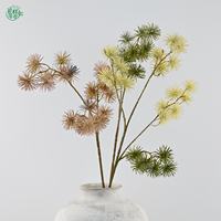 Hoogwaardige 72cm kunstmatige stekelige bal-takken met meerdere hoofden, stekelige fruitstelen, premium decoratie voor thuisdecoratie