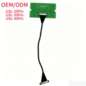 KEL SSL20-20SB SSL20-30SB 0,5 mm pitch 40 AWG micro coaxiale draadboom OEM/ODM voor hogesnelheids industriële camerasignaalkabel - Product Image 5