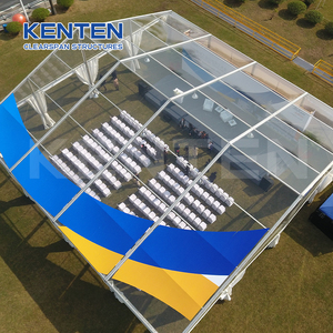 Maßgeschneidertes Outdoor-Luxus-Party- und Hochzeitszelt, Transparentes Festzelt 20x40 30x50, Großes Kommerzielles Transparentzelt für Veranstaltungen - Product Image 3