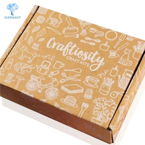 Boîte d'emballage en papier kraft ondulé de qualité supérieure, prix de gros personnalisé - Product Image 1