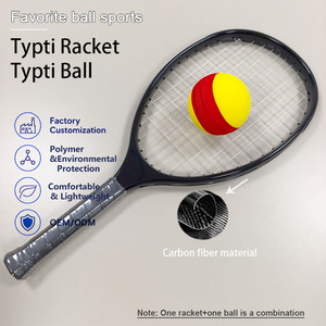 Raquettes de tennis économiques en gros TYPTI Sports : Pack complet de raquettes spécialisées et balles en mousse haute résilience - Product Image 1