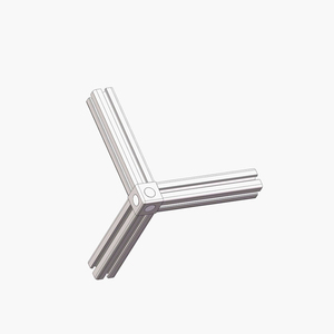 شركة مصنعة صينية rohs oem odm طول مخصص فضي وأسود بأكسيد 40*40 ملف بثق ألومنيوم - Product Image 2