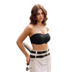 <span class=keywords><strong>Reggiseno</strong></span> a Fascia <span class=keywords><strong>Senza</strong></span> <span class=keywords><strong>Spalline</strong></span> da Donna, <span class=keywords><strong>Senza</strong></span> Ferretto, Antiscivolo, <span class=keywords><strong>Push</strong></span>-<span class=keywords><strong>up</strong></span>, con Imbottitura Rimovibile, Intimo Invisibile - Product Image 4