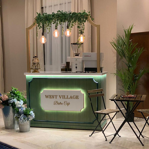 Carrello <span class=keywords><strong>Mobile</strong></span> in Metallo Personalizzato per Caramelle, Caffè e Bevande per Negozi di Alimentari e Fast Food - Product Image 2