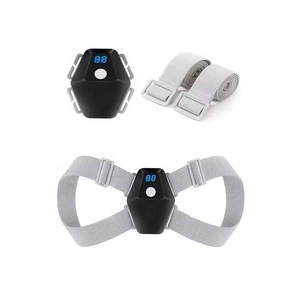 Soporte de espalda profesional unisex de nailon y elastano transpirable con sensor inteligente ajustable, corrector de postura anticurvatura para escuela primaria - Product Image 3