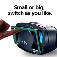 Offre Spéciale VRGPRO casque de lumière bleue Version VR lunettes protection des yeux téléphone portable casque de réalité virtuelle lunettes 3D VR