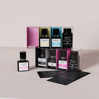 Gel UV hautement pigmenté coloré Nail Art Pistolet Vegan Aérographe Soak Off Nails Gel Set