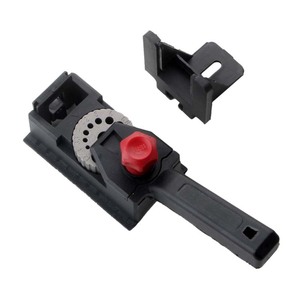 Woodworking Drilling Positioning Clamp 10-Hole 3-12mm <b>Drill</b> <b>Bit</b> Limiting Ring Set For DIY <b>Wood</b> Projects - Product Image 2